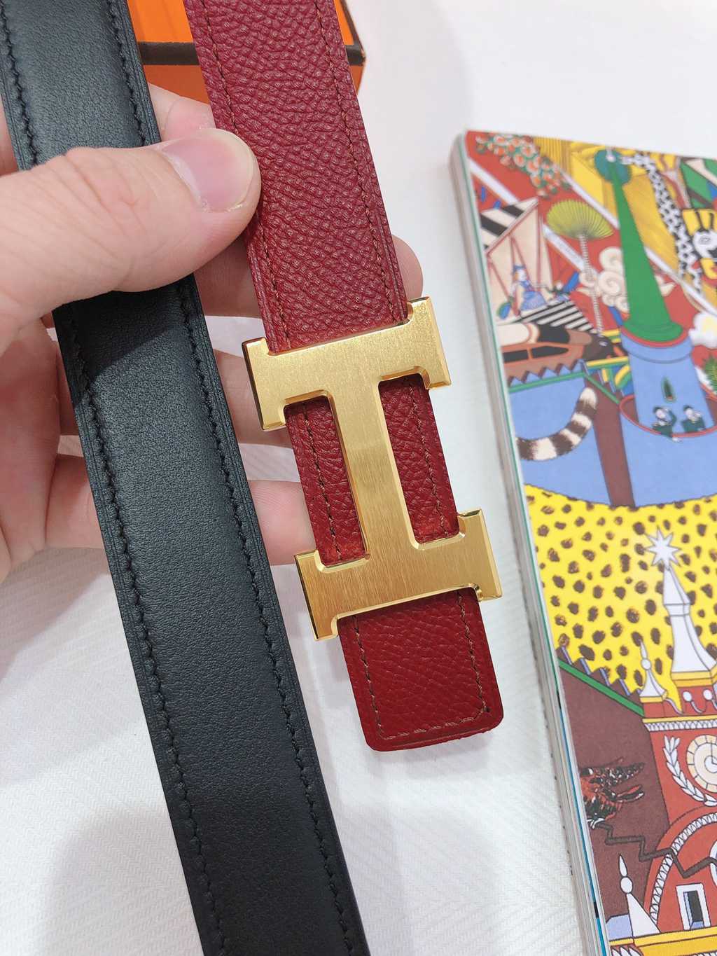 H**mes belts 24mm